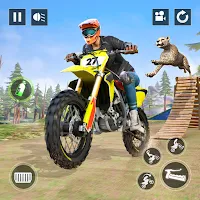 Animal Bike Stunt Racing Games MOD APK v3.3 (Unlimited Money)