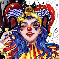 Clown Paint by Number MOD APK v1.12 (Unlimited Money)