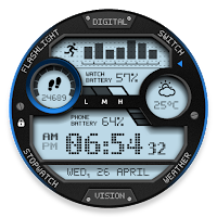 Digital Vision Watch Face MOD APK v1.1.7 (Unlocked)