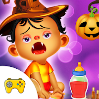 Halloween Baby Daycare Game MOD APK v1.0.6 (Unlimited Money)