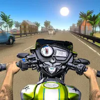 Highway Traffic Bike Race Moto MOD APK v1.0.30 (Unlimited Money)