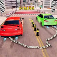 Chained Car Racing Stunts Game MOD APK v1.5 (Unlimited Money)
