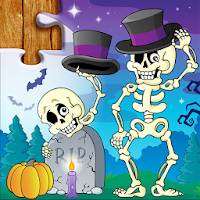 Kids Halloween Jigsaw Puzzles Mod APK