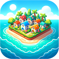 Merge Town – Island Build MOD APK v0.2.5 (Unlimited Money)