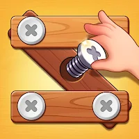 Nuts & Bolts: Unscrewing Wood MOD APK v1.11 (Unlimited Money)