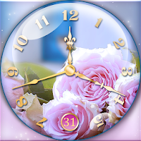 Rose Clock Live Wallpaper MOD APK v4.1.34 (Unlocked)