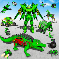 Crocodile Robot Animal Games Mod APK