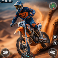 Motocross Rider Dirt Bike Game MOD APK v2.1 (Unlimited Money)